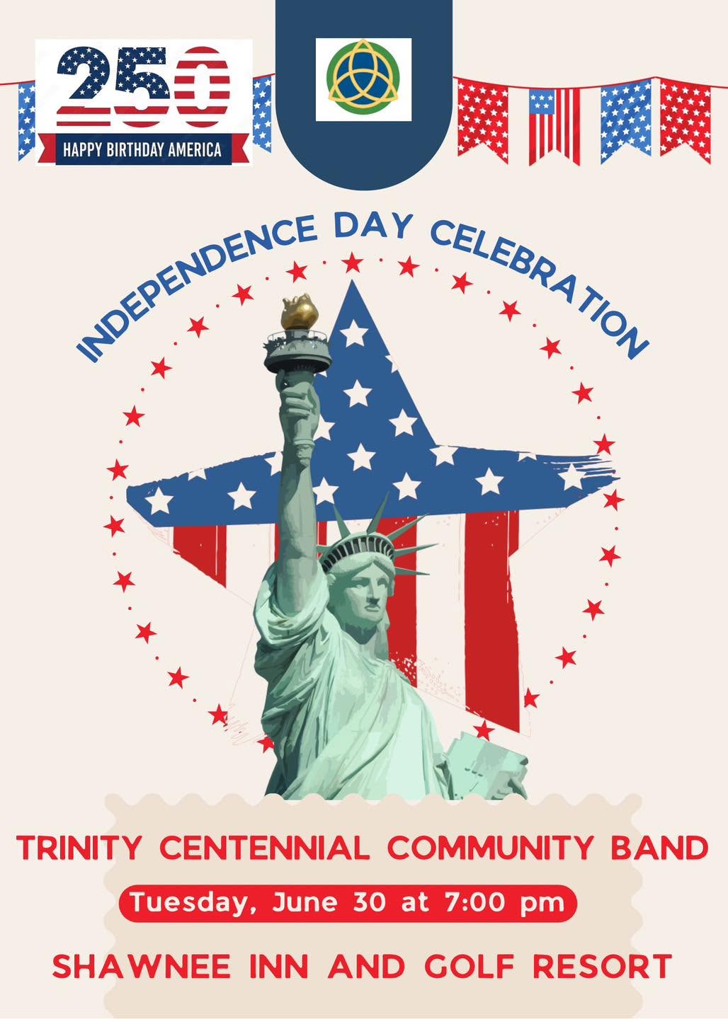 Trinity Centennial Community Band — Independence Day Celebration