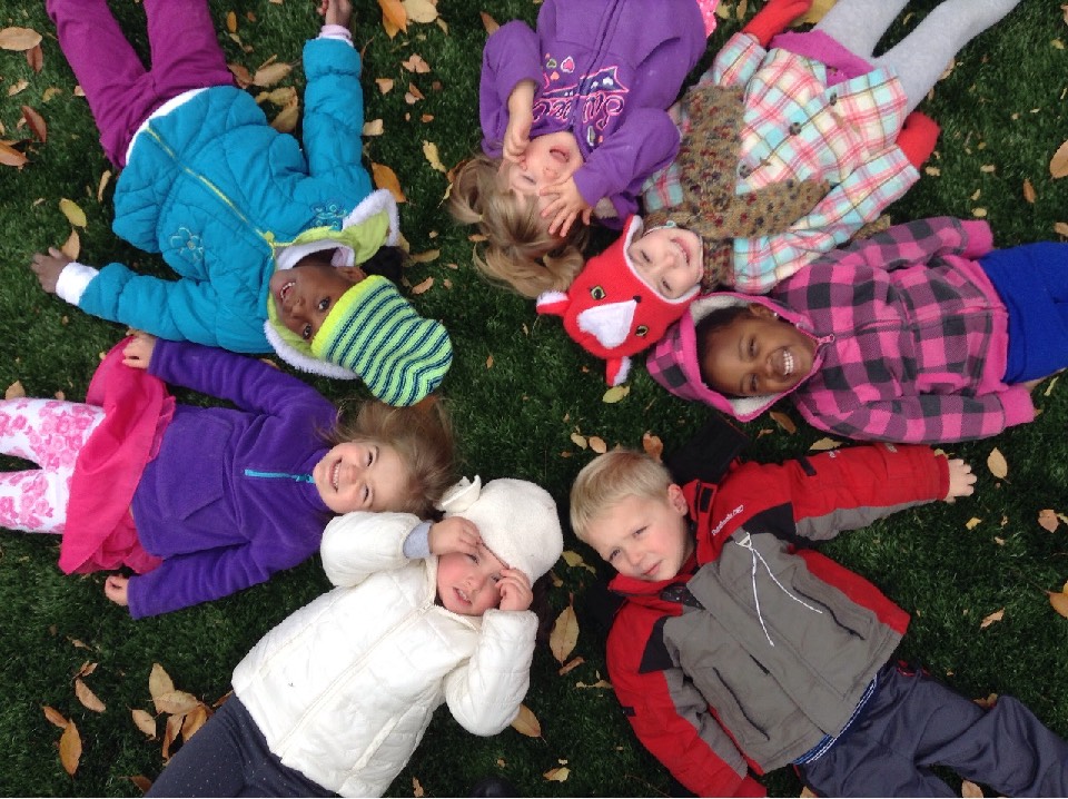 Children at Rainbow Trail Child Care Center